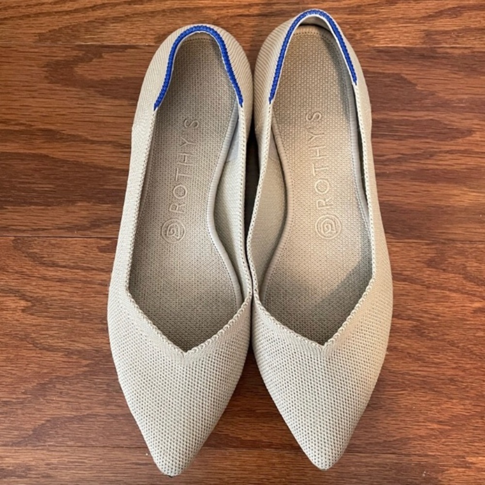 Rothy’s Ecru Pointed Flat- reposhing!